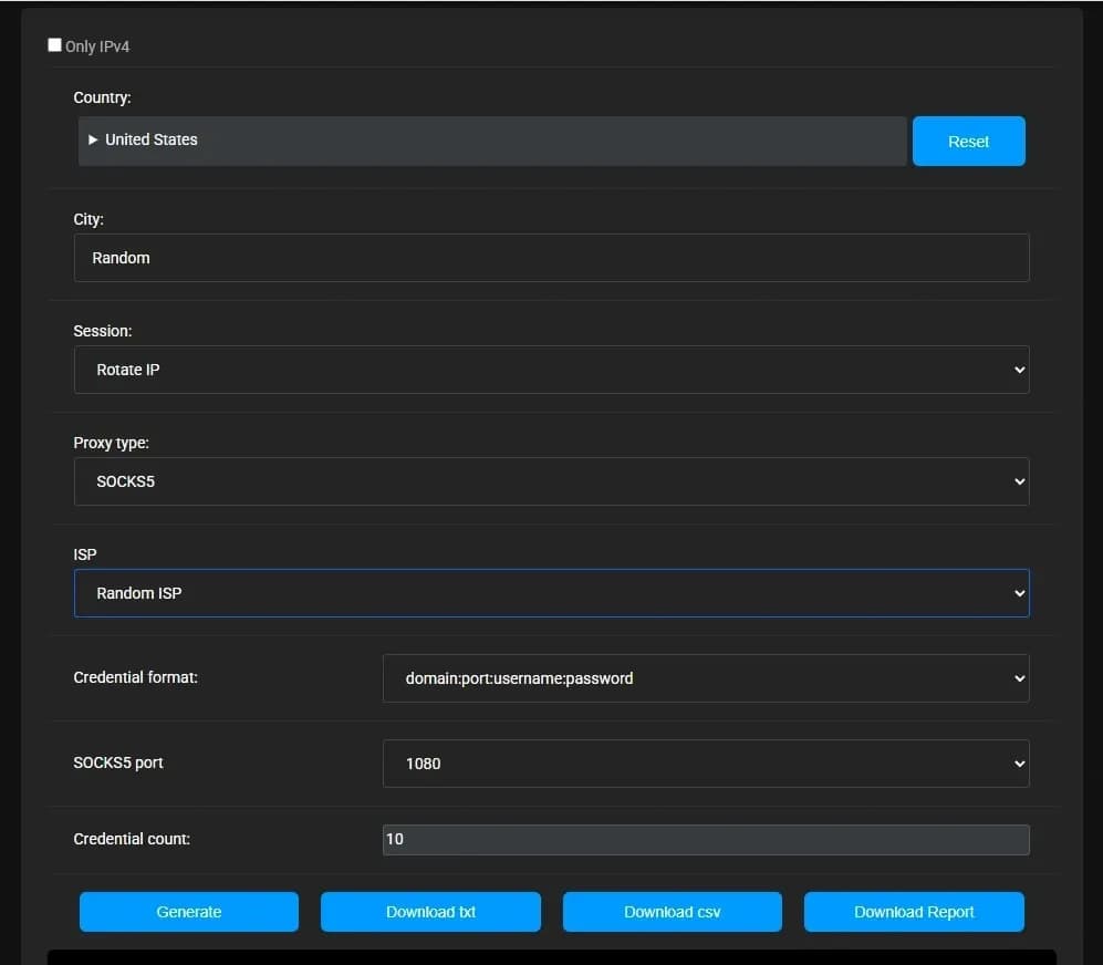 Linken Sphere'de ProxyWing Proxy'leri Nasıl Kullanılır - img 4