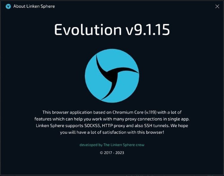 Linken Sphere v9.1.15