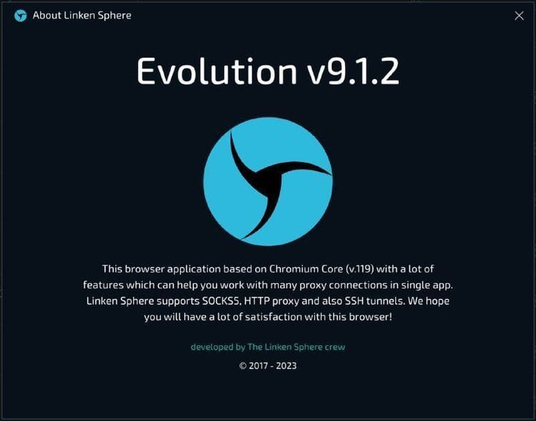 Linken Sphere v9.1.2