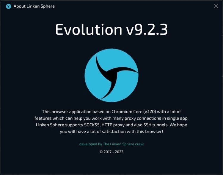 Linken Sphere v9.2.3