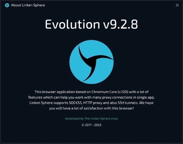 Linken Sphere v9.2.8