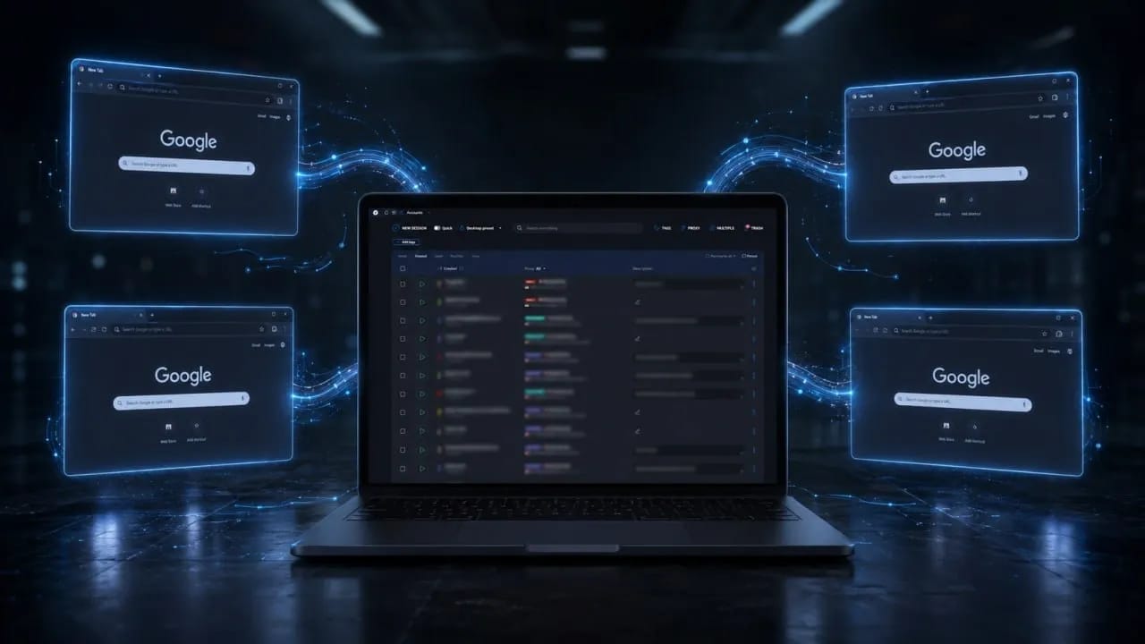 Быстрая автоматизация в Linken Sphere с одноразовыми сессиями