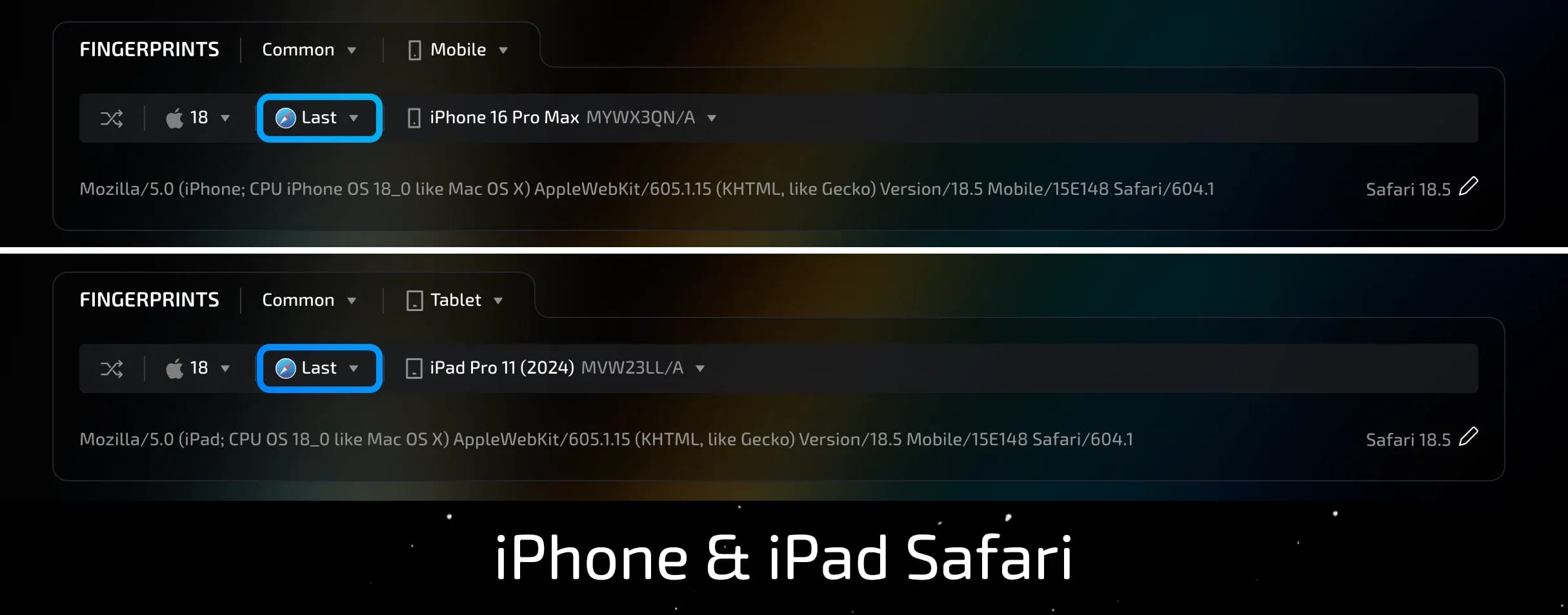 Linken Sphere 中的 Safari 浏览器配置 - img 2